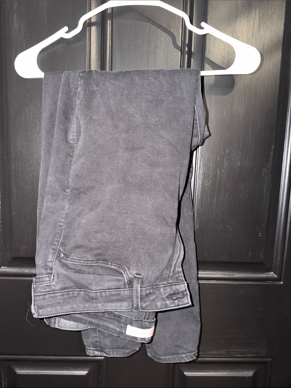 Signature by Levi Strauss Black Straight-Leg Jeans